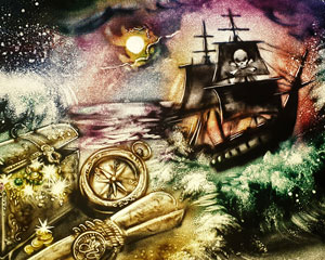 Пираты с оркестром, хором и песочной анимацией